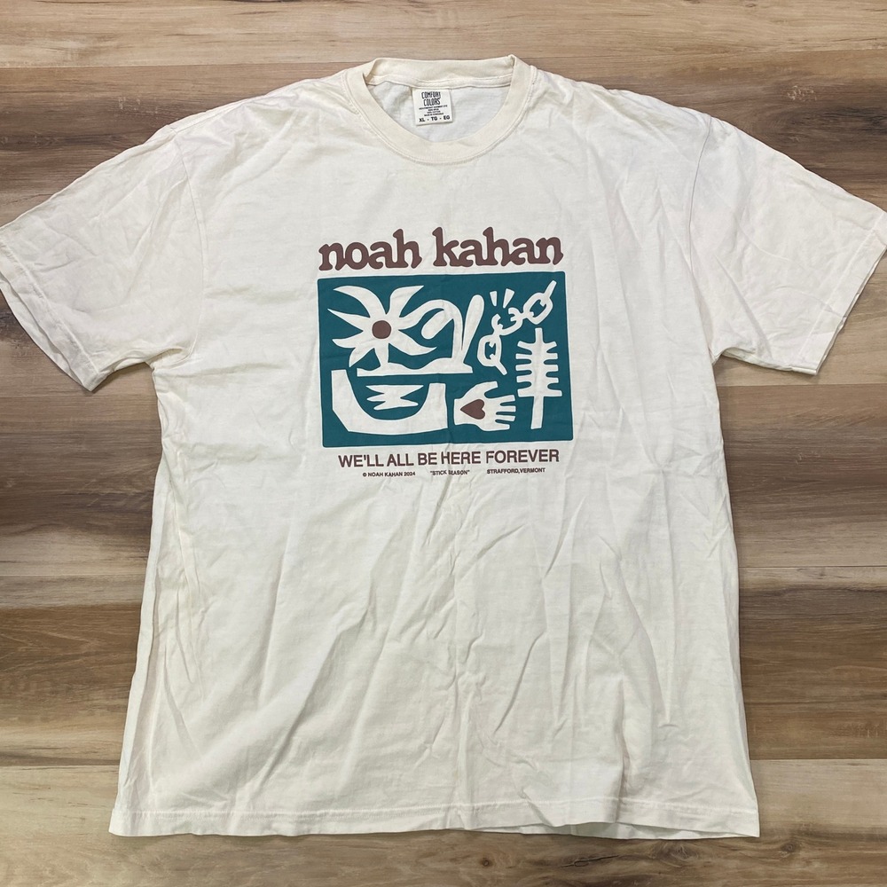 Noah Kahan T-Shirt XL 2024 Tour Stick Season We'll All be Here Forever
